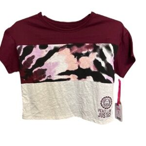 Justice 7/8 Colorblock Top